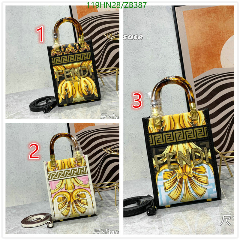 Fendi Bag-(4A)-Sunshine-,Code: ZB387,$: 119USD