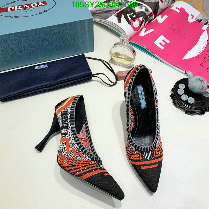 Women Shoes-Prada, Code: S042559,$: 105USD