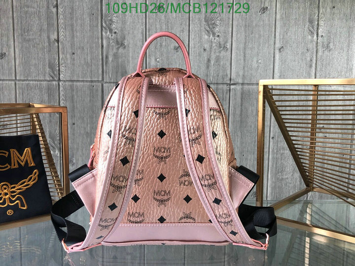 MCM Bag-(Mirror)-Backpack-,Code: MCB121729,$: 109USD