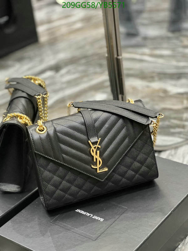 YSL Bag-(Mirror)-Envelope Series,Code: YB5571,$: 209USD