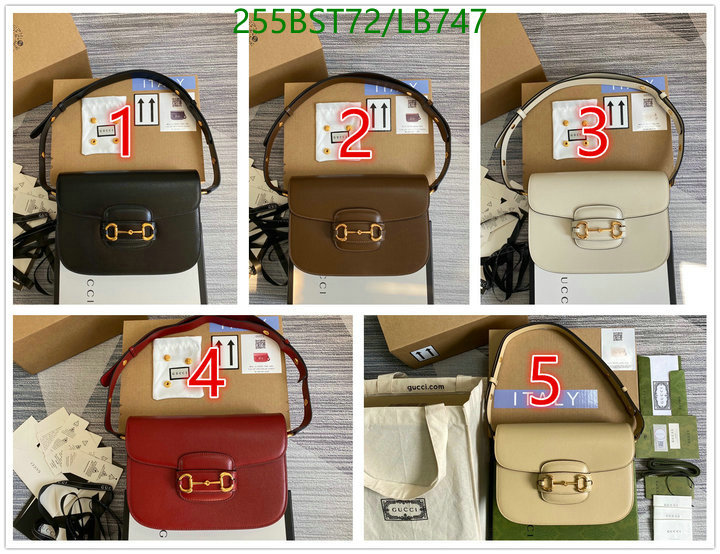 Gucci Bag-(Mirror)-Horsebit-,Code: LB747,$: 255USD