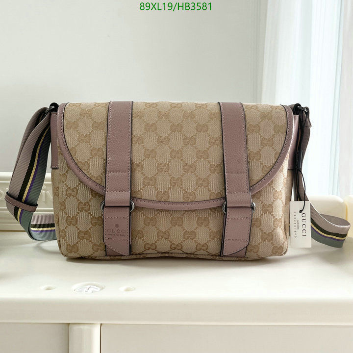 Gucci Bag-(4A)-Diagonal-,Code: HB3581,$: 89USD