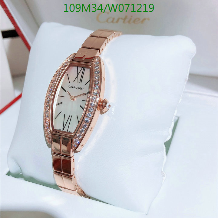 Watch-4A Quality-Cartier, Code: W071219,$:109USD