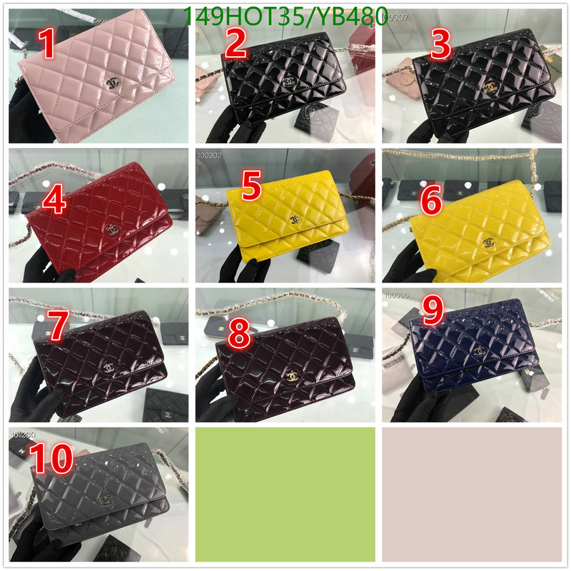 Chanel Bags -(Mirror)-Diagonal-,Code: YB480,$: 149USD