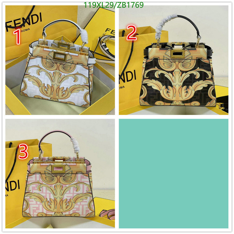 Fendi Bag-(4A)-Peekaboo,Code: ZB1769,$: 119USD