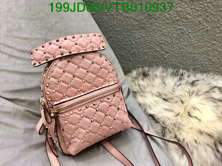 Valentino Bag-(Mirror)-Backpack-,Code: VTB010937,$: 199USD