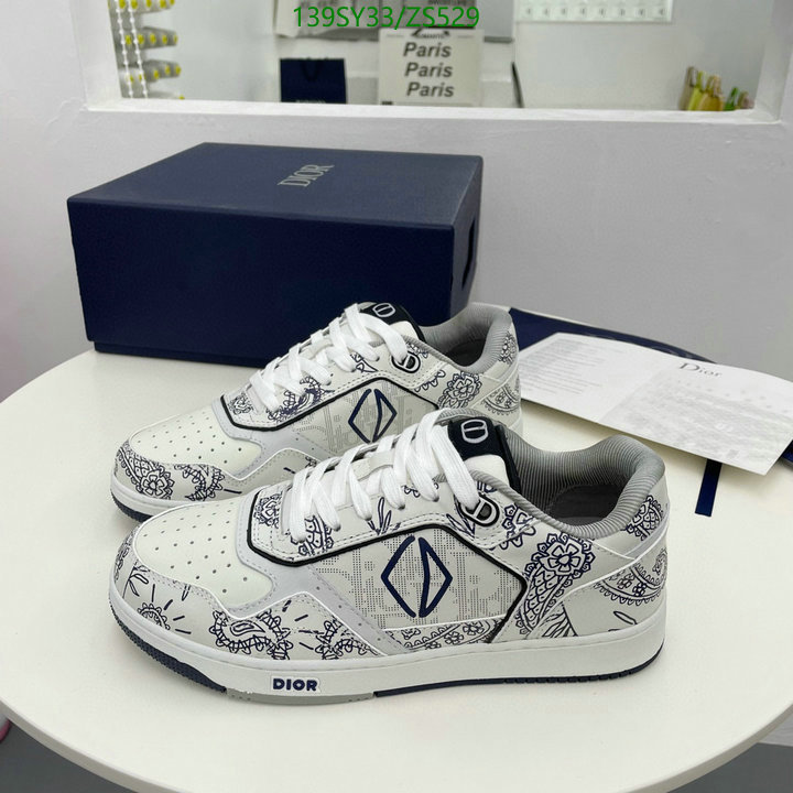 Men shoes-Dior, Code: ZS529,$: 139USD