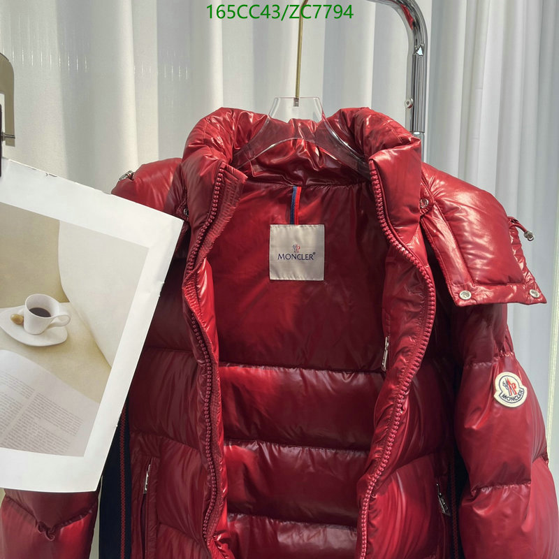 Down jacket Women-Moncler, Code: ZC7794,$: 165USD