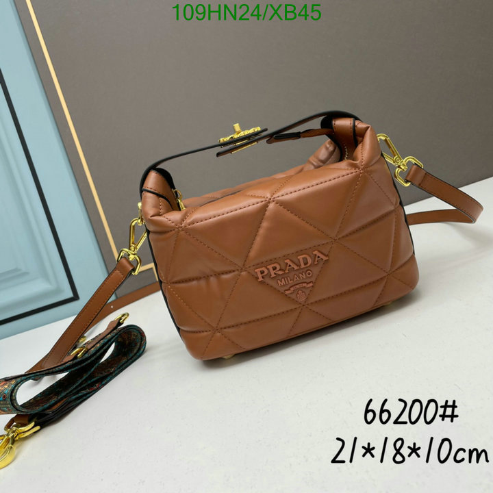 Prada Bag-(4A)-Diagonal-,Code: XB45,$: 109USD