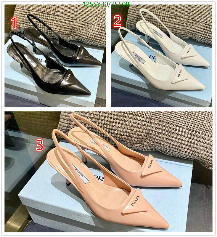 Women Shoes-Prada, Code: ZS508,$: 125USD