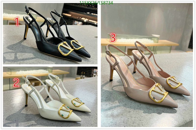 Women Shoes-Valentino, Code: LS8734,$: 115USD