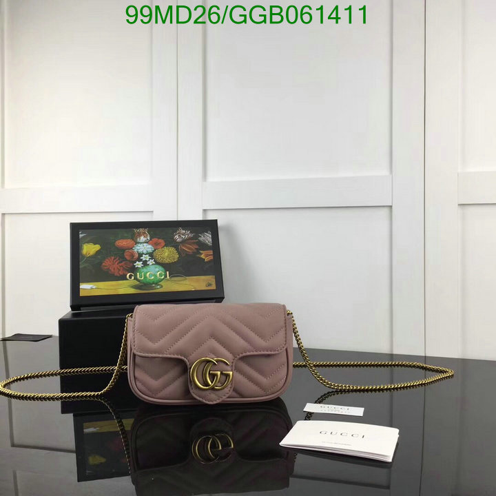 Gucci Bag-(Mirror)-Marmont,Code: GGB061411,$: 99USD
