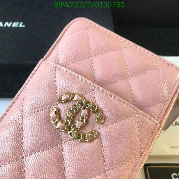 Chanel Bags ( 4A )-Wallet-,Code: TV0130780,$: 89USD