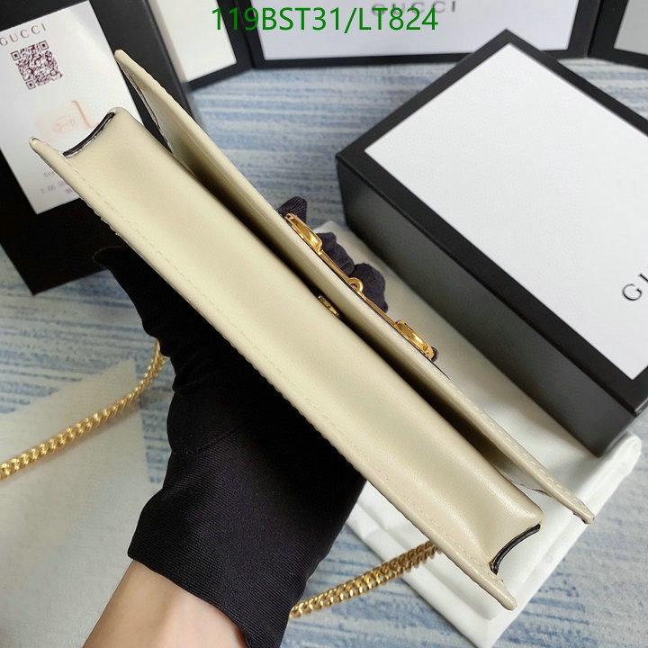 Gucci Bag-(Mirror)-Wallet-,Code: LT824,$: 119USD