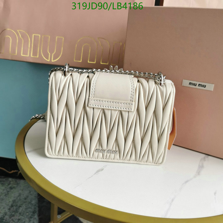 Miu Miu Bag-(Mirror)-Diagonal-,Code: LB4186,$: 319USD