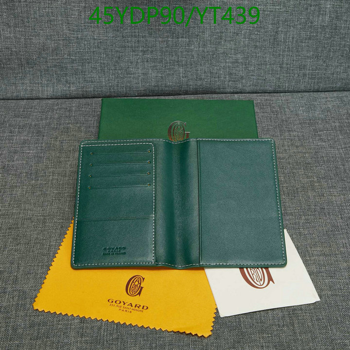 Goyard Bag-(Mirror)-Wallet-,Code: YT439,$: 45USD