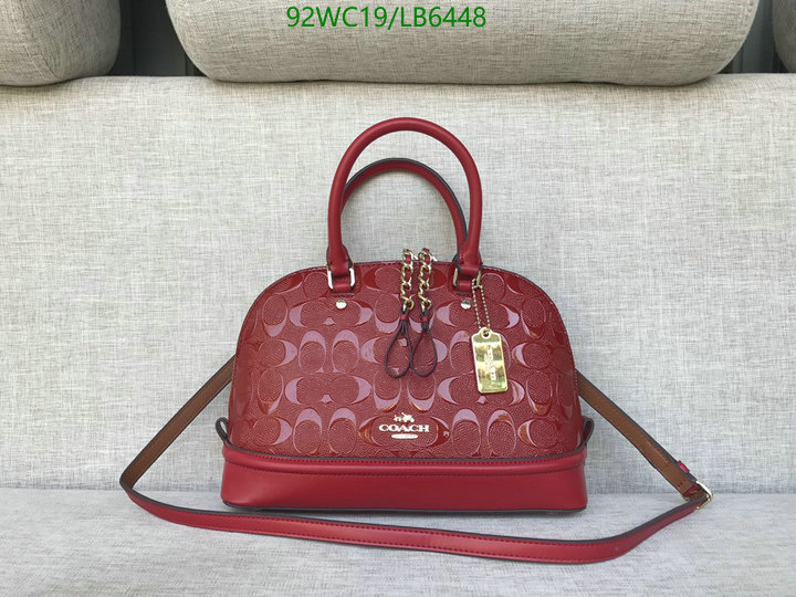 Coach Bag-(4A)-Handbag-,Code: LB6448,$: 92USD