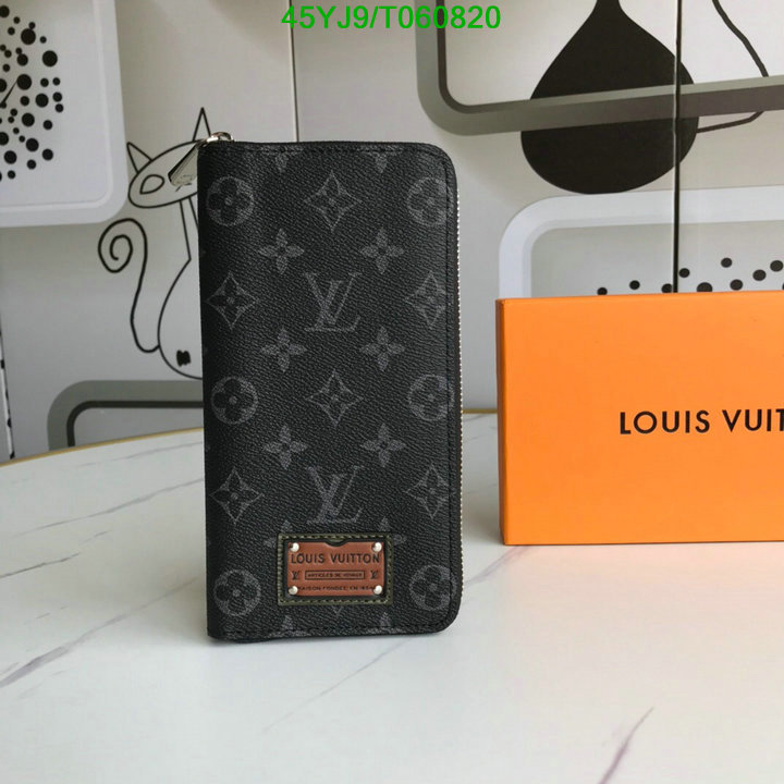 LV Bags-(4A)-Wallet-,Code: T060820,$: 45USD