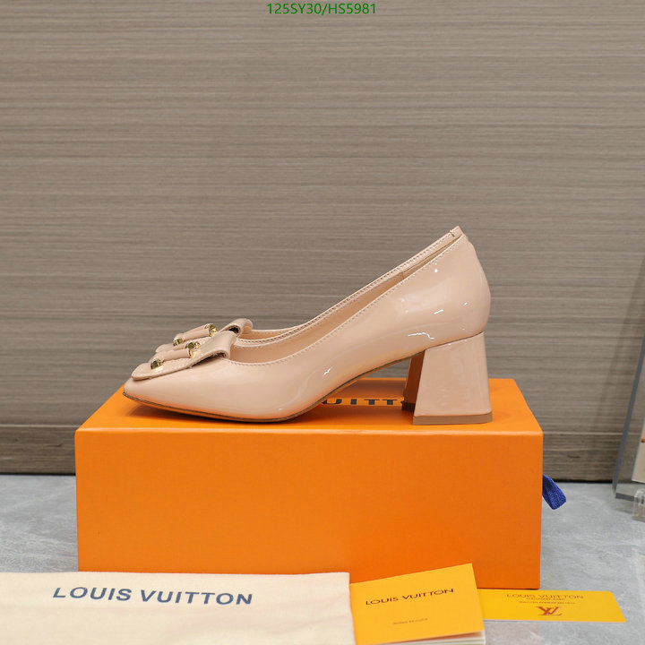 Women Shoes-LV, Code: HS5981,$: 125USD