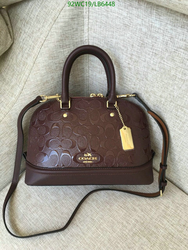 Coach Bag-(4A)-Handbag-,Code: LB6448,$: 92USD