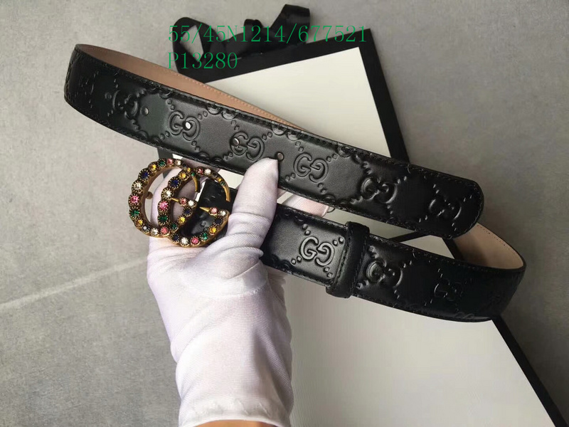 Belts-Gucci, Code： GGP010414,$: 55USD