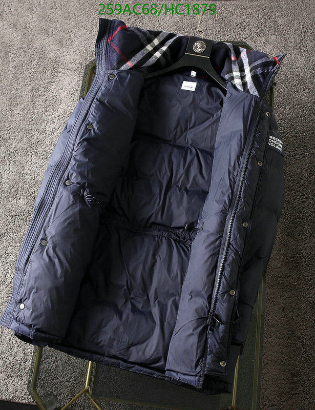 Down jacket Men-Burberry, Code: HC1879,$: 259USD