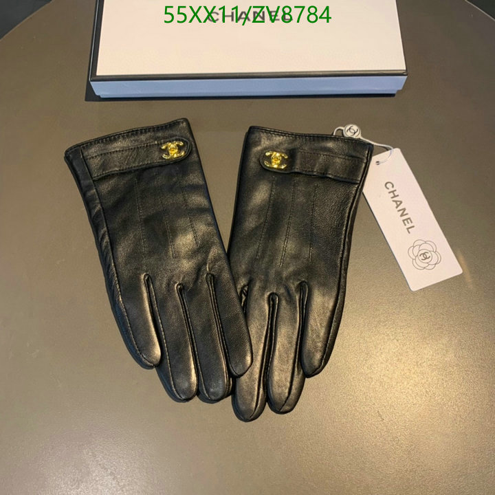 Gloves-Chanel, Code: ZV8784,$: 55USD