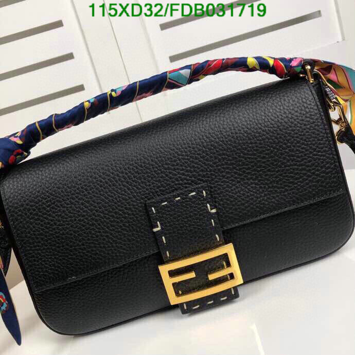 Fendi Bag-(4A)-Baguette-,Code: FDB031719,$:115USD