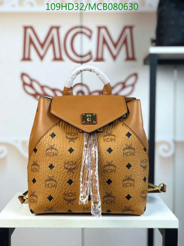 MCM Bag-(Mirror)-Backpack-,Code:MCB080630,$:109USD