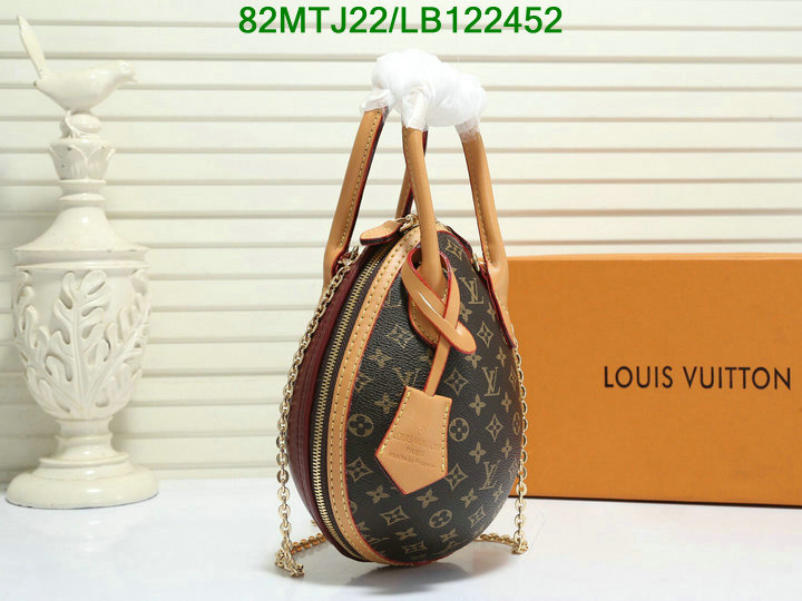 LV Bags-(4A)-Handbag Collection-,Code: LB122452,$: 82USD