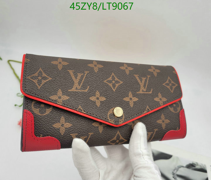 LV Bags-(4A)-Wallet-,Code: LT9067,$: 45USD