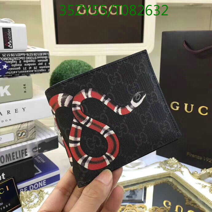 Gucci Bag-(4A)-Wallet-,Code: T082632,$:35USD