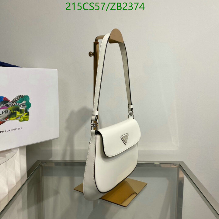 Prada Bag-(Mirror)-Cleo,Code: ZB2374,$: 215USD