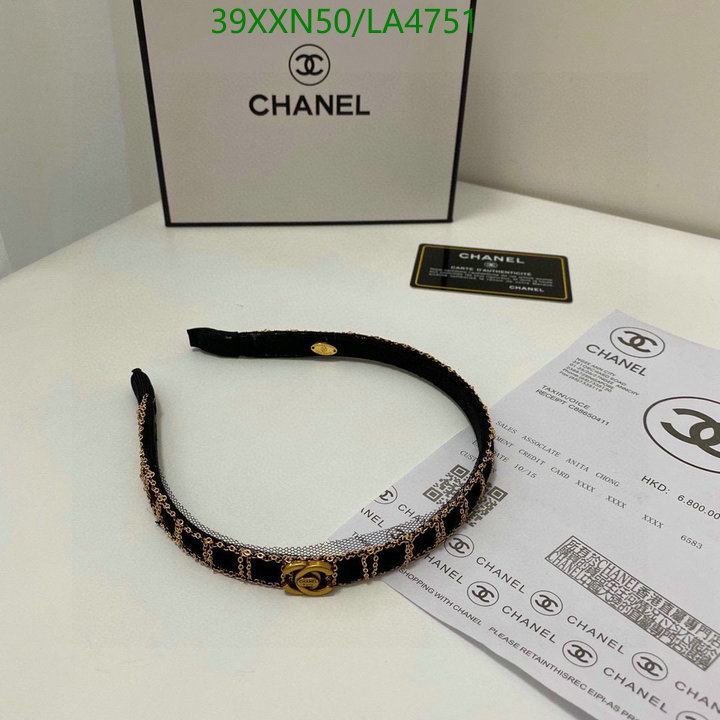 Headband-Chanel, Code: LA4751,$: 39USD