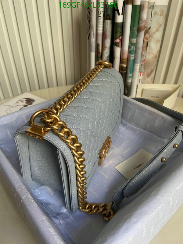 Chanel Bags -(Mirror)-Le Boy,Code: LB3160,$: 169USD