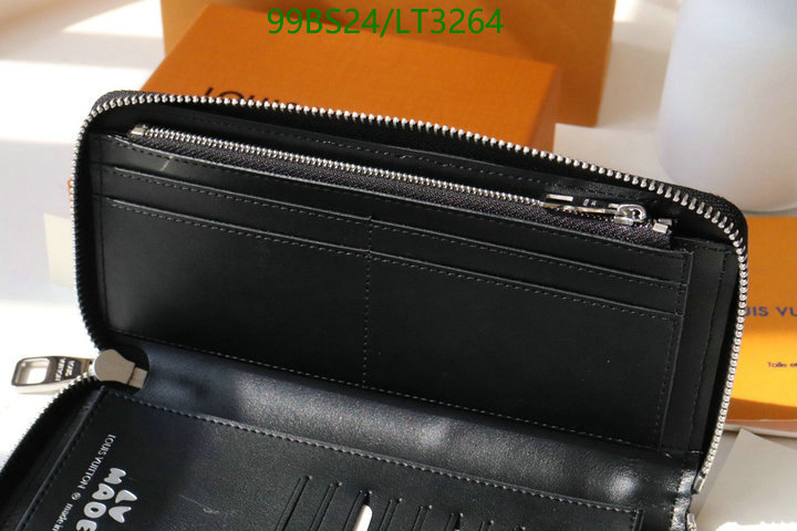 LV Bags-(Mirror)-Wallet-,Code: LT3264,$: 99USD