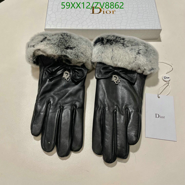 Gloves-Dior, Code: ZV8862,$: 59USD