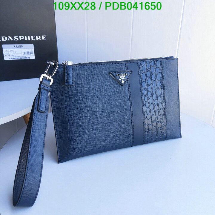 Prada Bag-(Mirror)-Clutch-,Code: PDB041650,$: 109USD