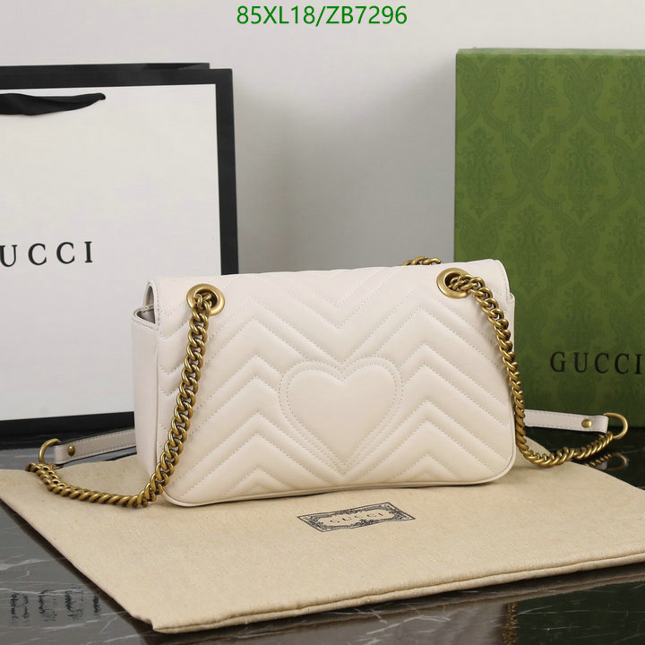 Gucci Bag-(4A)-Marmont,Code: ZB7296,$: 85USD