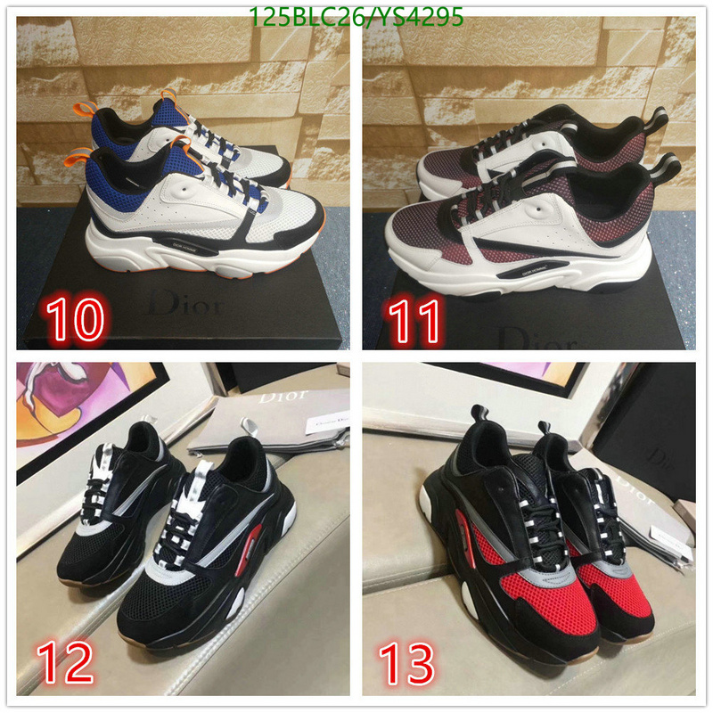 Men shoes-Dior, Code: YS4295,$: 125USD