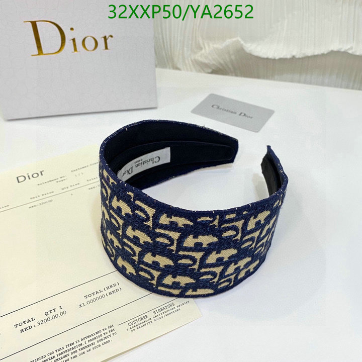 Headband-Dior, Code: YA2652,$: 32USD