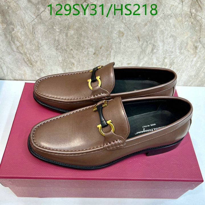 Men shoes-Ferragamo, Code: HS218,$: 129USD