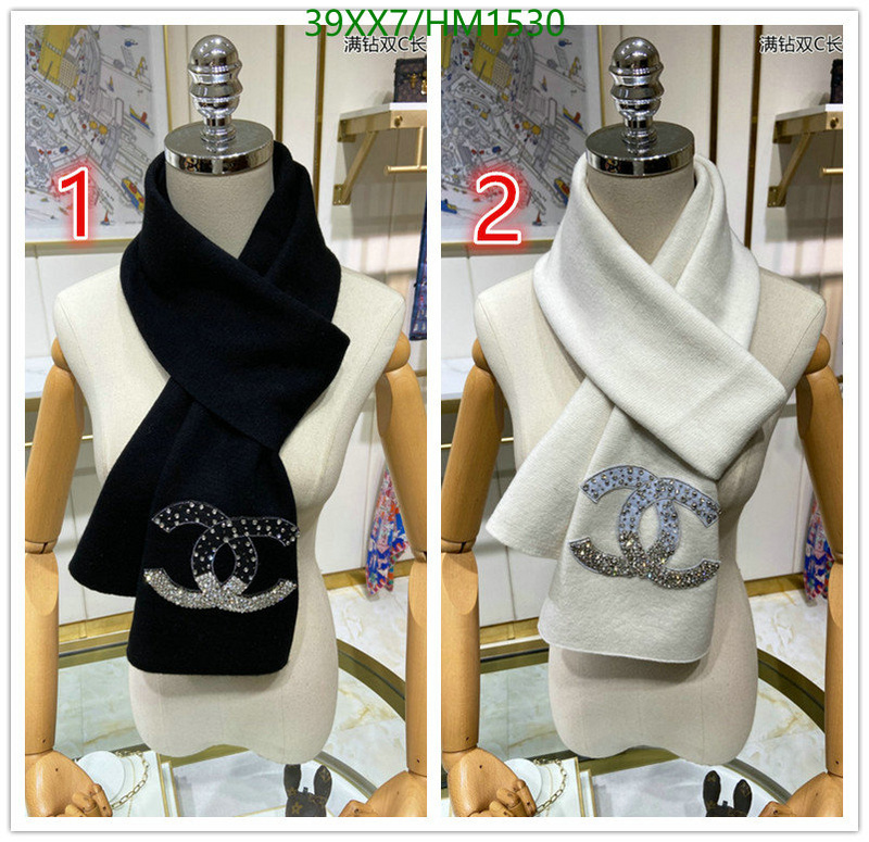 Scarf-Chanel, Code: HM1530,$: 39USD