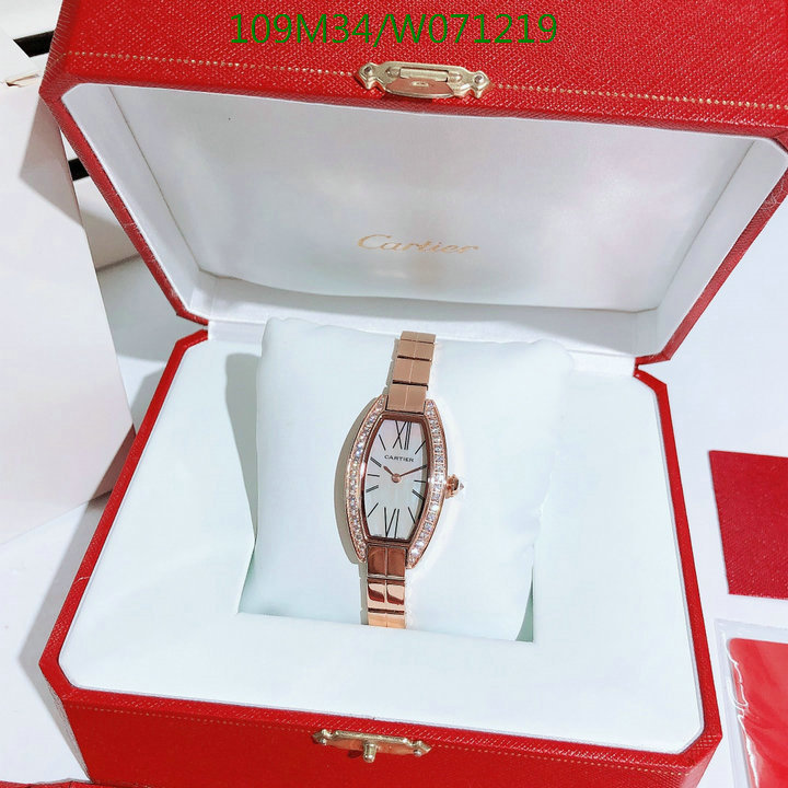 Watch-4A Quality-Cartier, Code: W071219,$:109USD