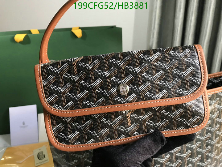 Goyard Bag-(Mirror)-Handbag-,Code: HB3881,$: 199USD