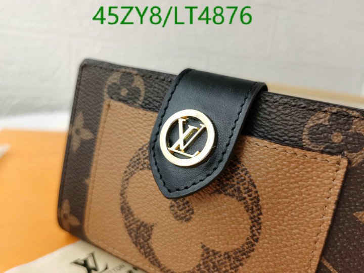 LV Bags-(4A)-Wallet-,Code: LT4876,$: 45USD