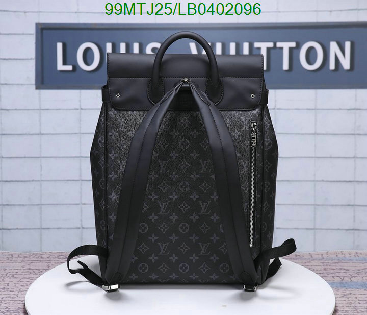 LV Bags-(4A)-Backpack-,Code: LB040296,$:99USD