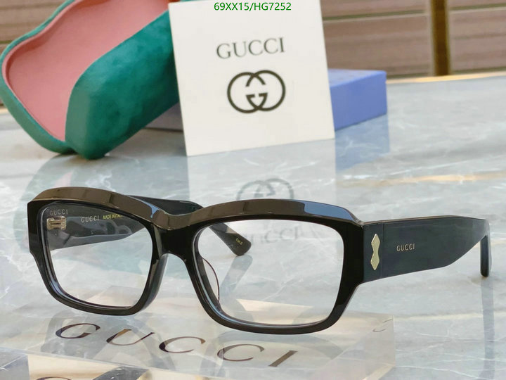 Glasses-Gucci, Code: HG7252,$: 69USD