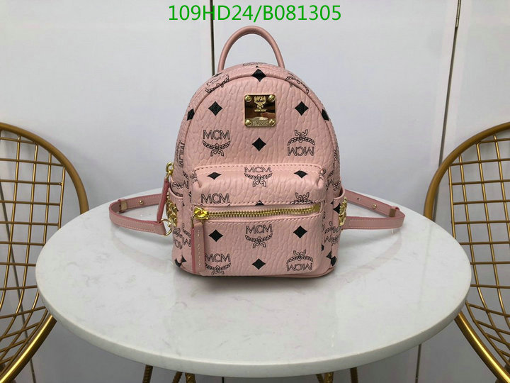 MCM Bag-(Mirror)-Backpack-,Code: B081305,$: 109USD