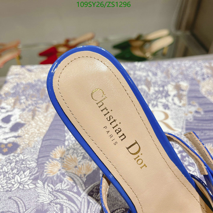 Women Shoes-Dior,Code: ZS1296,$: 109USD